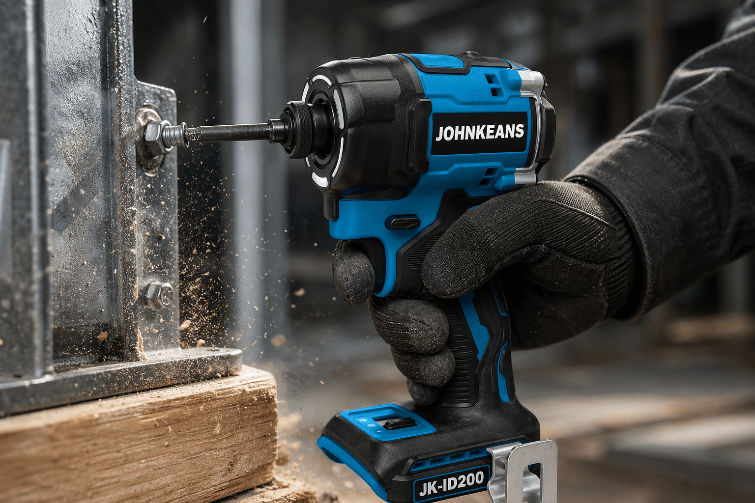 Johnkeans 20V Brushless 1/4 in Compact Impact Driver - Image 3