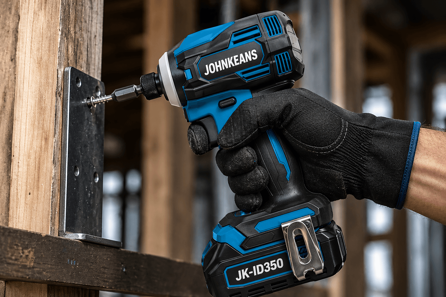 Johnkeans 20V Brushless 1/4 in Heavy Duty Impact Driver - Image 2