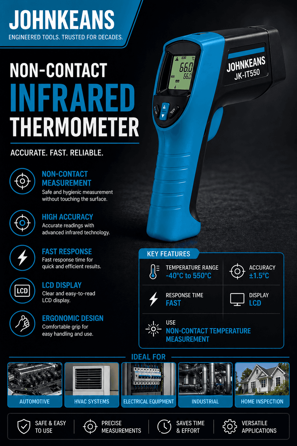 Johnkeans Infrared Thermometer - Image 2