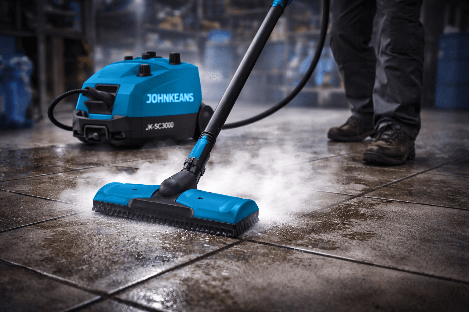 Johnkeans 3000W Industrial Steam Cleaner - Image 2