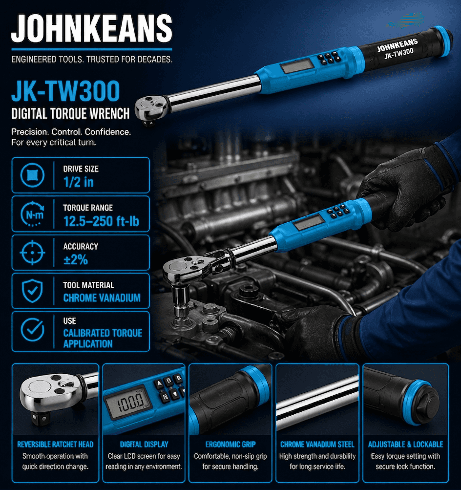 Johnkeans 1/2 in Torque Wrench - Image 3